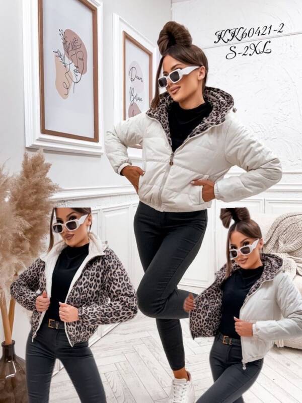 Kurtki damskie cienki Roz S-2XL, 1 Kolor Paczka 5 szt